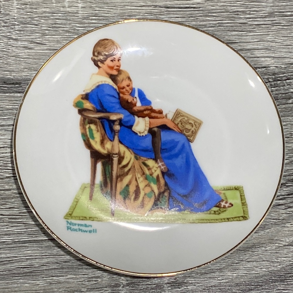 Norman Rockwell | “Bedtime” Collector’s Plate